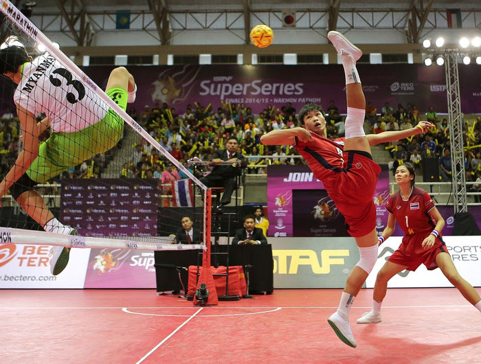 <h2>香港熱門新興運動</h2><h2>藤球 Sepak takraw</h2>