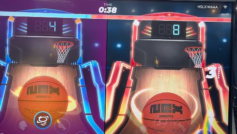 電子籃球 Electronic Basketball <strong>數據即時反饋</strong>