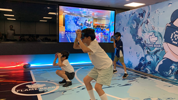 熊戰擂台-虛擬閃避球 <strong>智能數據即時反饋</strong>