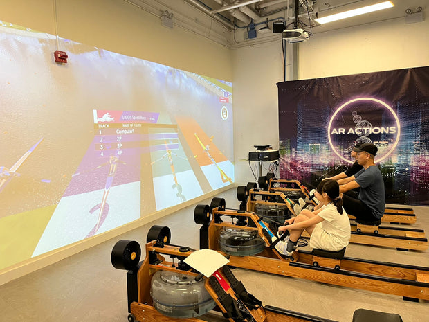 電子划艇 Electronic rowing boat <strong>突破天氣與場地限制</strong>