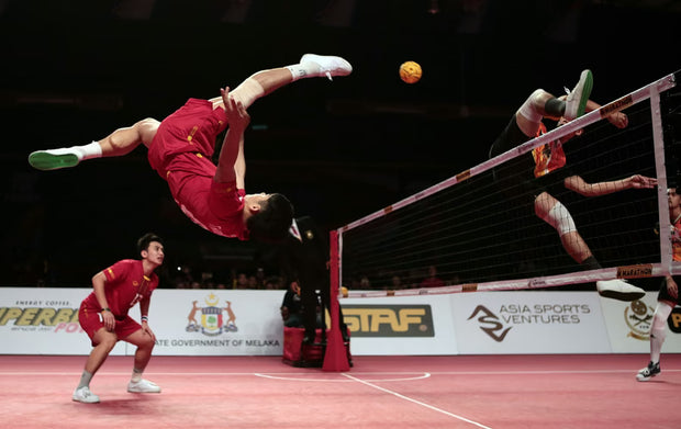 藤球  Sepak takraw <strong>提高心肺耐力</strong>